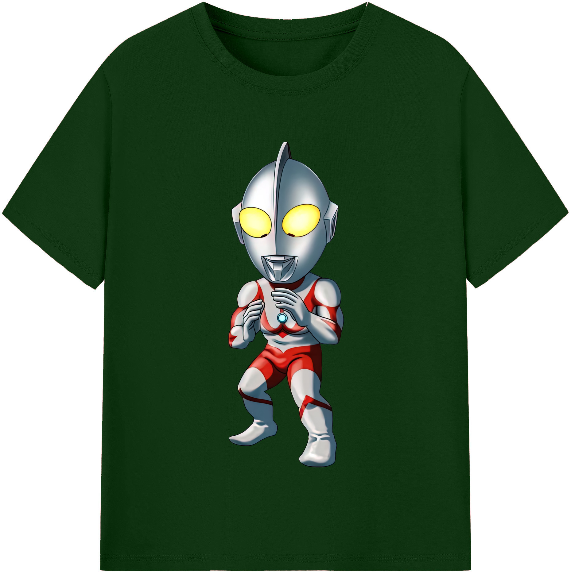 （画像用） ウルトラマン Ultraman 綿100％半袖Tシャツ（フロントプリント）